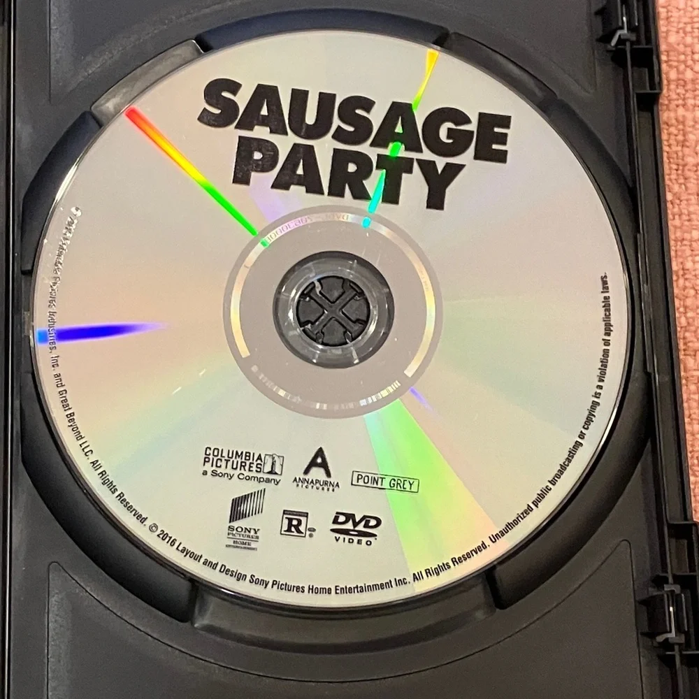 Sausage Party DVD - Seth Rogen Jonah Hill James Franco Michael Cera - Picture 7 of 9